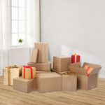 50pcs 8.7 "x 4.3" x 1 "(22x11x2.5cm) thickness 1.8mm aircraft box corrugated cardboard box kraft paper color - Image 12