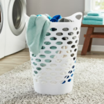 (3 pack) Flexible Round Laundry Hamper, White Plastic (Shipment from Walmart) - Image 6