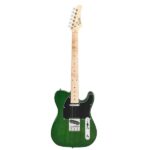 Do Not Sell on Amazon GTL Maple Fingerboard Electric Guitar (Green) Bag Strap Paddle Cable Wrench Tool - Image 2