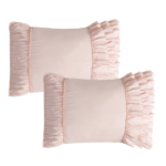 French Country Elegant Set Of 2 Ruffle Decorative Pillow Shams(TEMU&TK ) - Image 11