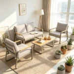 Pieces Patio Furniture Set - Image 5