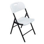 4pcs 47*54*84cm Garden Plastic Folding Chair White - Image 16