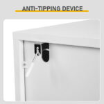 Two-door, polycarbonate sheet shoe cabinet with four internal layers, USB LED strip, and 24 adjustable buttons. Made of particleboard and polycarbonate sheet. Dimensions: 68*40*83.5 cm. White - Image 10