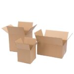 100 Corrugated Paper Boxes 4x4x4" 10*10*10cm Yellow - Image 25
