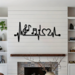 CIFbuy Industrial Vintage Love Sign Metal Wall Art Romantic Anniversary Gift Home Decor for Living Room Bedroom TikTok, temu pick-up service - Image 4