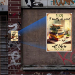 CIFbuy 1pc Vintage Metal Sign Wall Art, Yes I" Really Need All These Books Retro Unframed Plaque, Unframed Plaque, Waterproof Rustproof Home Decor Gift Yes I ReallyikTok, Yes I ReallyikTok, t Self-pickup Logiopics - Image 5