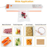 Electric Vacuum Sealer Machine Household Automatic Food Vacuum Sealer Quick Sealing System Machine For Fresh Food Dry Moist Food - Image 2