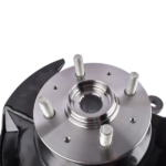 Front Right Passenger Side Steering Knuckle & Wheel Bearing Hub Assembly Replacement for Honda Civic 1.7L 2001-2002 698-478 51210S5AJ10 - Image 9
