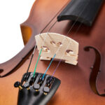 Brand new 1/2 acoustic violin set (includes case, bow, rosin, tuner, shoulder rest, strings, and tone marks) - Image 9
