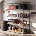 5-Tier Heavy Duty Garage Shelving Unit, 2200 LBS Total Load Capacity Boltless Storage Rack - Image 7