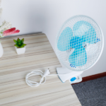 3-in-1 Clip On Fan, Quiet Small Desk Fan with 2 Speeds & Auto Oscillation, Clamp Fan for Office Bedroom Stroller, Safe for Baby - Image 9