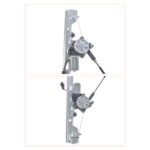 Front Left and Right Window Regulator with Motor Fits for Chevrolet Avalanche GMC Sierra Pickup SUV 1999-2007 2Pcs - Image 7