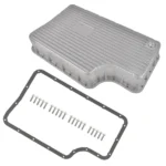 Heavy Duty 6R140 Transmission Deep Pan Fit for Ford F250/F350 11-19 Aluminum Silver - Image 6