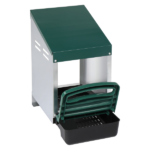 Single Roll Out Chicken Nesting Box with Plastic Basket, Egg Nest Box Chicken Laying Box Hens Chicken Coop Box, Green - Image 5