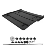 4-Fold Bed Tonneau Cover fit for Nissan Titan 2016-2026 6.5' 78" Soft W/ LED Lamp - Image 6