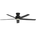 52 inch Ceiling Fans with Lights, Large Air Volume Ceiling Fans with Reversible Quiet DC Motor and Remote, 5X-W5[Unable ship on weekends, TK/TEMU only for pickup, only TX10643 warehouse supports GOFO]