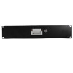 19" 2U Steel Plate DJ Drawer Equipment Cabinet with Keys Black - Image 5