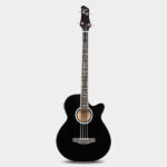 [Do Not Sell on Amazon] GMB101 4 string Electric Acoustic Bass Guitar w/ 4-Band Equalizer EQ-7545R Black - Image 2