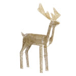 3.6FT Motorized Reindeer with Shaking Head, Outdoor Christmas Decorations with Motor & 120 Warm White LED Lights, for Xmas Outdoor Holiday Indoor Decor Lighted Holiday Displays - Image 14