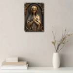 CIFbuy Square Metal Virgin Mary Spiritual Decor for Bar and Home(TikTok, temu pick-up service) - Image 6