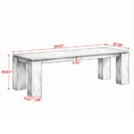 Dining Table(Only dining table) - Image 3