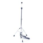 Professional Pedal Control Style Double Tom Drum Stand Silver & Black - Image 26