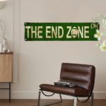 CIFbuy Vintage Industrial Aluminum Metal Sign Terminal Zone Wall Decor Home Bar Cafe Garage Outdoor (TikTok, temu pick-up service) - Image 3