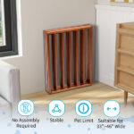 The Wooden Dog Fence Brown - Image 13