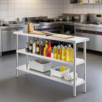 Stainless Steel Prep Table ﻿ - Image 4