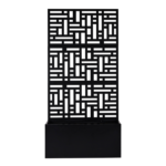 [Same Code 96402386 14765806]Metal Garden Bed with Trellis, 70 Inch Height Metal Planter Box with Trellis, Garden Box for Climbing Plants Vegetable, Metal Garden Bed with Drainage Holes, Black - Image 2