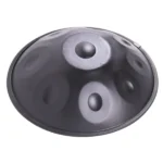 9 Notes Black Solid Color Handpan Drum Steel Percussion Instrument - Image 3