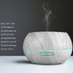 Remote Control Wood Grain Essential Oil Diffuser - 550ml, 7 LED Colors, 6 Oils Included - Image 6