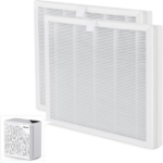 (2 PCS) VEWIOR H13 True HEPA Replacement Filter for ClearAir-A6 Air Purifier, Captures 99.97% Dust, Smoke, Pet Dander, Compatible with A6 Model (Ships from FBA warehouse, Banned by Amazon)