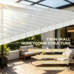 14 Pieces 4'x2'x0.16" Twin-Wall Polycarbonate Greenhouse Panels Clear Waterproof UV Protected for Gardening And Agriculture Polycarbonate Panels Only - Image 4