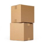 100 Corrugated Paper Boxes 4x4x4" 10*10*10cm Yellow - Image 9