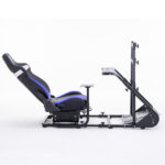 Enhanced and stable racing wheel cockpit, compatible with Fanatec, PXN, Thrustmaster, and Logitech adjustable driving simulators, excluding handbrake, pedals, and monitor - Image 7