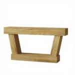 63" Vintage Entryway Console Table – Narrow Design, Open Shelf, for Living Room Space - Image 3