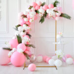 100*200cm For Wedding, Iron, Arc Roof, Door Frame Shape, Water Bag With Floor Nails, Iron Arch, Golden Yellow - Image 12