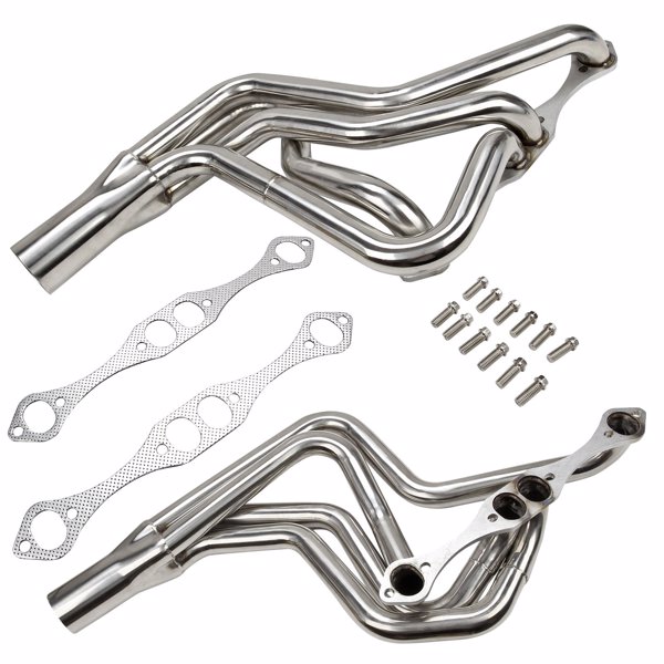 Exhaust Manifold Header Fit For Chevy SBC 267-400 V8 1970-1987 MT001028(Ban the sale oF Amazon & Temu)(No support for returns without reason)