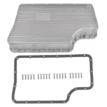 Heavy Duty 6R140 Transmission Deep Pan Fit for Ford F250/F350 11-19 Aluminum Silver