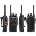 BF-88A 5W FRS Frequency Handheld Walkie Talkie Black (2pcs/Pair) - Image 36