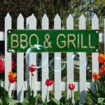 CIFbuy Vintage Aluminum BBQ Sign UV Printed Metal Plaque Waterproof Dustproof For Home Garage Cafe Restaurant Bar Decor (TikTok, temu pick-up service) - Image 5