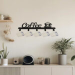 CIFbuy1pc Coffee Mug Holder Wall Mounted, Metal Coffee Mug Rack for Wall, Coffee Cup Rack wall hooks coat hooks coat hanger-Tracking numbers are not updated on weekends(TikTok/temu self-pickup orders) - Image 7