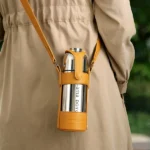 Samadoyo Leather ThermOSleeve – Insulated Cup Carrier - Image 2