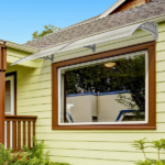Same Code 52463595 HT-200 x 100 Household Application Door & Window Rain Cover Eaves Canopy Silver & Gray Bracket - Image 28