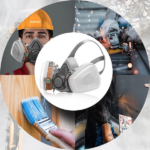 2 Pack Reusable Half Face Shield Respirator Mask for Painting Welding Sanding Facepiece(US Logistics only For USPS.TK/TMEU only For self-pickup) - Image 8