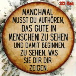 CIFbuy 1pc 8x8 Inch Round French Aluminum Sign, Vintage Philosophy Of Life Think Positive Plaque, German Quote Wall Decor For Living Ro TikTok, TikTok, Self-pickup Logiopics - Image 5