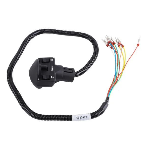 Black Left Auxiliary Switch Handle fit for Bobcat A220 A300 A770 MT50 MT52 6680419