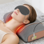 3 in 1 Neck Massager Pillow with Vibration, Air Compression & Heat Therapy, Ergonomic Memory Foam Neck Pillow for Neck & Shoulder Pain Relief - Image 11