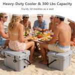 25QT Portable Cooler, Insulated Hard Cooler with Bottle Opener, Cup Holder, Forming Ruler, 5-7 Day Ice Retention, Travel, Beach, Camping, Fishing - Image 17